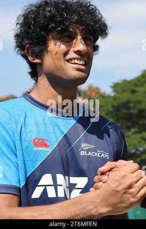 Bangalore, Indien. November 2023. ICC Men’s Cricket World Cup INDIEN 2023: Trainingssitzung von Neuseeland, Indien und Irland fand heute statt. Einige Bilder aus der gleichen Quelle: Seshadri SUKUMAR/Alamy Live News Stockfoto