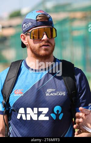 Bangalore, Indien. November 2023. ICC Men’s Cricket World Cup INDIEN 2023: Trainingssitzung von Neuseeland, Indien und Irland fand heute statt. Einige Bilder aus der gleichen Quelle: Seshadri SUKUMAR/Alamy Live News Stockfoto