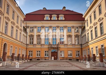 Stadtmuseum im ehemaligen Palast der Preußischen Könige (Palast Spätgen) in Wrocław, Niederschlesien, Polen Stockfoto