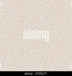 Nahtloses Punktmuster. Vektorhintergrund Stock Vektor