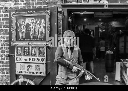 Camden Town Market und Leute Stockfoto