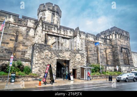 Philadelphia, PA – USA – 14. Oktober 2023 das Eastern State Penitentiary (ESP), ein ehemaliges amerikanisches Gefängnis in der Fairmount-Sektion von Philadelphia, und war o Stockfoto