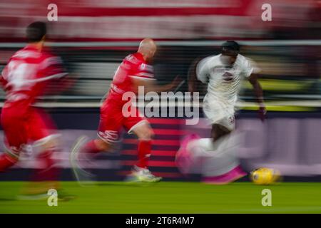 Duván Zapata während des italienischen Meisterschaftsspiels Serie A zwischen AC Monza und Turin FC am 11. November 2023 im U-Power Stadion in Monza, Italien - Foto Morgese-Rossini / DPPI Stockfoto