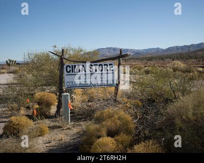 Cima Store, Cima California, Mojave Desert National Preserve. Stockfoto