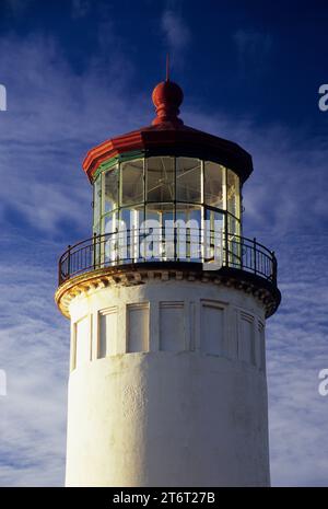 North Head Lighthouse, Cape Enttäuschung State Park, Lewis & Clark National Historic Park, Washington Stockfoto