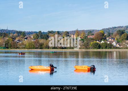 Llanishen Reservoir und Wassersportzentrum, Cardiff, Südwales Stockfoto