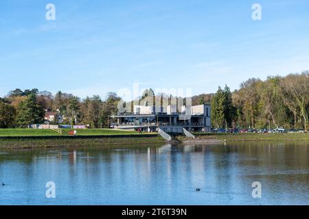 Llanishen Reservoir und Wassersportzentrum, Cardiff, Südwales Stockfoto