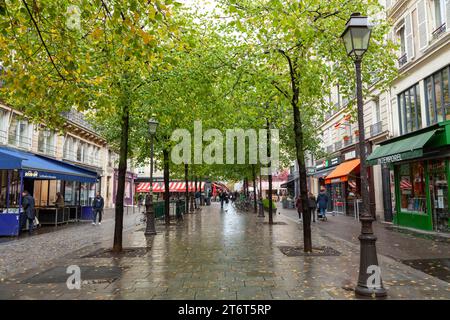 Rue Saint-Martin, Paris, Frankreich. Stockfoto