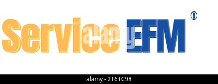 3D-Hochglanz-Smart-Texteffekt mit bearbeitbarem Text Stock Vektor