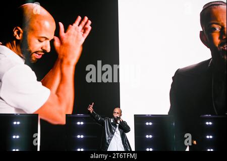 JLS, Auftritt in der Sheffield Utilita Arena, Sheffield, Großbritannien, 11.11.2023 Stockfoto