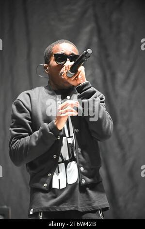 11. November 2023, Sheffield, South Yorkshire, USA: Tinchy Stryder, Auftritt in der Sheffield Utilita Arena, Sheffield, UK, 11.11.2023 (Bild: © Robin Burns/ZUMA Press Wire) NUR REDAKTIONELLE VERWENDUNG! Nicht für kommerzielle ZWECKE! Stockfoto