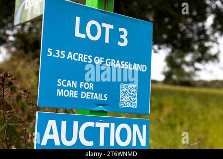 Landwirtschaftlich genutztes Grundstück zum Verkauf durch Auktion in den USA/ Stockfoto