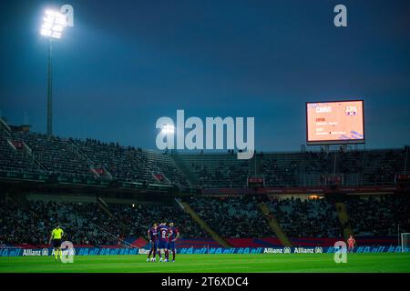 Barcelona, Spanien, 12. November 2023. Spanische LaLiga EA Sports: FC Barcelona gegen Deportivo Alaves. Quelle: Joan G/Alamy Live News Stockfoto