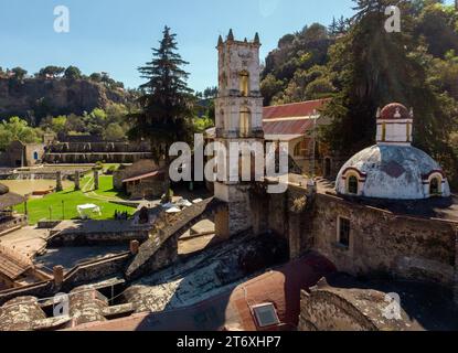Hacienda Santa Maria Regla, Hidalgo, Mexiko. Stockfoto