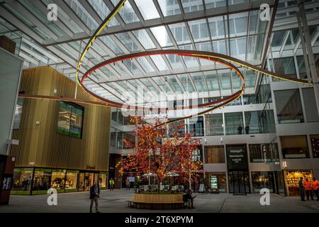 Szenen aus dem Kreis am Flughafen zürich in kloten Schweiz Stockfoto