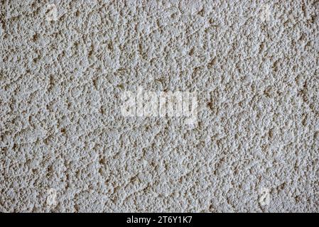 Textur der grauen Betonwand in Nahaufnahme. Stockfoto