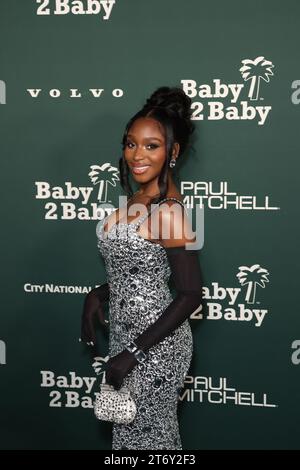 Hollywood, Kalifornien, USA. November 2023. Normani nimmt 2023 an der Baby2Baby Gala Teil, die Paul Mitchell am 11. November 2023 im Pacific Design Center in West Hollywood, Kalifornien, präsentierte. Foto: Crash/imageSPACE/MediaPunch Credit: MediaPunch Inc/Alamy Live News Stockfoto