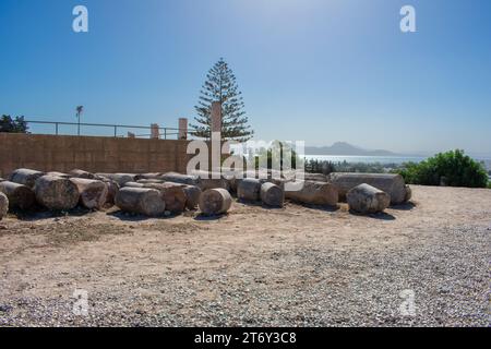 Ruinen der antiken Stadt Karthago in der Nähe von Tunis, Tunesien. Archäologische Stätte, Nordafrika Stockfoto