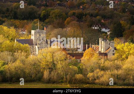 St Cross Hospital in der Nähe von Winchester Hampshire Stockfoto