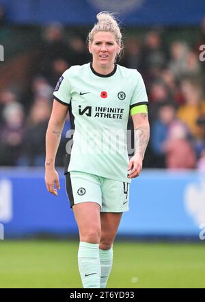 Walton Hall Park, Liverpool, Merseyside, England. November 2023. , Während des Everton Women Football Club V Chelsea Football Club Women im Walton Hall Park, in der Barclays Women's Super League/Women’s Super League. (Kreditbild: ©Cody Froggatt/Alamy Live News) Stockfoto