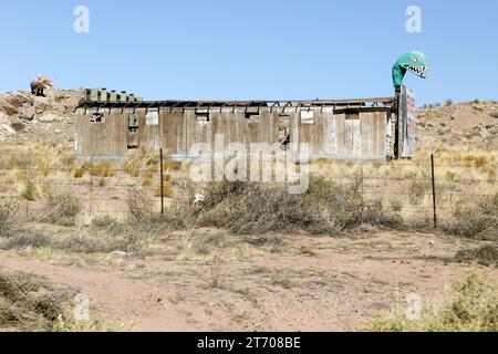 Auf der I-40, Arizona Stockfoto