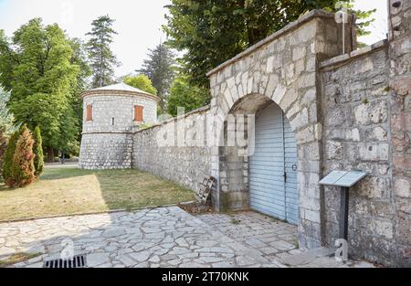 Billardpalast in Cetinje, der alten königlichen Hauptstadt Montenegros Stockfoto