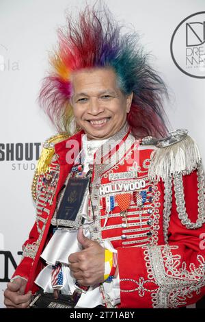 Los Angeles, USA. November 2023. Designerin Faroh Hollywood nimmt 2023 an der City of Angels Women's Film Festival Awards Gala im Bella Blanca Event Center, Los Angeles, KALIFORNIEN, Teil 12. November 2023 Credit: Eugene Powers/Alamy Live News Stockfoto