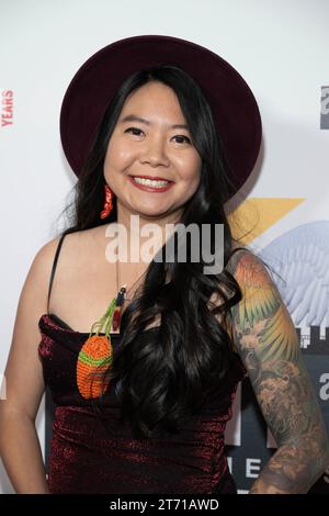 Los Angeles, USA. November 2023. Regisseurin LoriLyn Luong nimmt 2023 an der City of Angels Women's Film Festival Awards Gala im Bella Blanca Event Center, Los Angeles, CA, Teil 12. November 2023 Credit: Eugene Powers/Alamy Live News Stockfoto