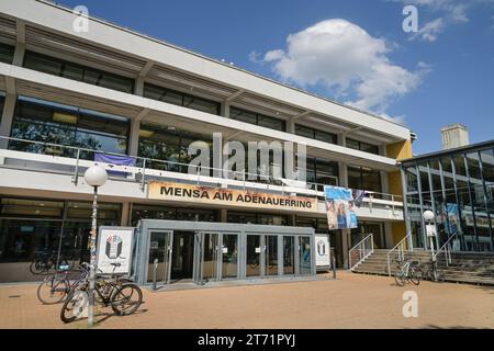 Mensa am Adenauerring, Karlsruher Institut für Technologie KIT, Campus Süd, Karlsruhe, Baden-Württemberg, Deutschland Stockfoto