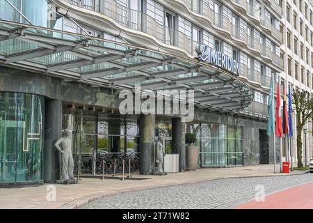 Hotel Le Méridien Hamburg, an der Alster, Hamburg, Deutschland Stockfoto