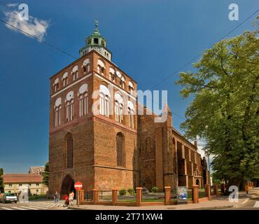 Gotische Marienkirche in Gryfice bei Pommern, Woiwodschaft Westpommern (Zachodniopomorskie), Polen Stockfoto