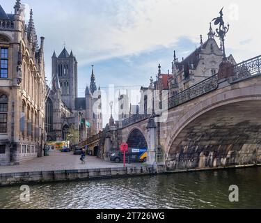 Gent, Belgien Stockfoto