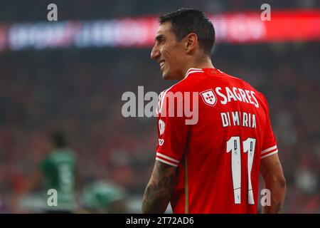 Lissabon, Portugal, Portugal. November 2023. Estádio da Luz während des Liga Betclic-Spiels zwischen SL Benfica und Sporting CP am 12. November 2023 in Lissabon. Liga Betclic - SL Benfica vs Sporting CP (Valter Gouveia/SPP) Credit: SPP Sport Pressefoto. /Alamy Live News Stockfoto