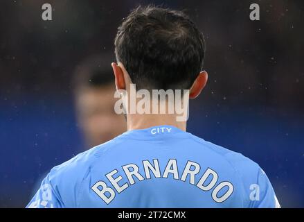 London, Großbritannien. November 2023. 12. November 2023: Chelsea gegen Manchester City – Premier League – Stamford Bridge Bernardo Silva von Manchester City während des Premier League-Spiels gegen Chelsea. Bildnachweis: Mark Pain/Alamy Live News Stockfoto
