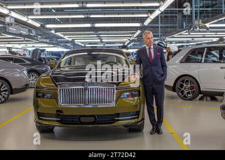 Rolls-Royce Motor Cars CEO Torsten Müller-Ötvös , Goodwood , Vereinigtes Königreich . Stockfoto