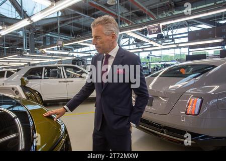 Rolls-Royce Motor Cars CEO Torsten Müller-Ötvös , Goodwood , Vereinigtes Königreich . Stockfoto