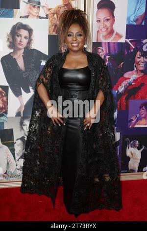 Nashville, USA. November 2022. Ledisi traf am 26. Oktober 2023 in Nashville, TN, die Aufnahme von Smashing Glass im Fisher Center der Belmont University ein. © Curtis Hilbun/AFF-USA.COM Credit: AFF/Alamy Live News Stockfoto