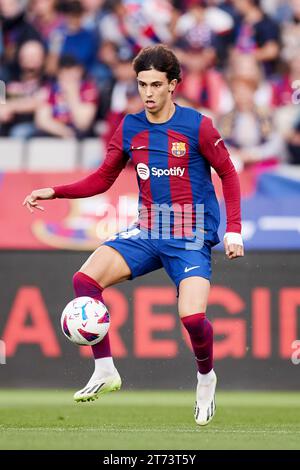 Joao Felix vom FC Barcelona während des Fußballspiels La Liga zwischen dem FC Barcelona und Deportivo Alaves am 12. November 2023 bei Estadi Olimpic Lluis Companys in Barcelona Stockfoto