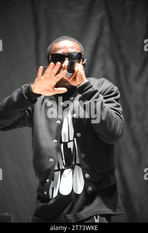 Tinchy Stryder, Auftritt in der Sheffield Utilita Arena, Sheffield, Großbritannien, 11.11.2023 Stockfoto