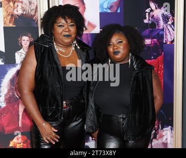 Nashville, USA. November 2022. Sistastrings traf am 26. Oktober 2023 in Nashville, TN, bei der Aufnahme von Smashing Glass von CMT im Fisher Center der Belmont University ein. © Curtis Hilbun/AFF-USA.COM Credit: AFF/Alamy Live News Stockfoto