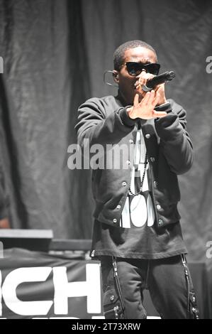 Tinchy Stryder, Auftritt in der Sheffield Utilita Arena, Sheffield, Großbritannien, 11.11.2023 Stockfoto