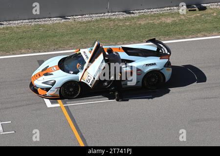 GT Cars am 30. September 2023 beim Festival of Speed (Festival de Velocidad) auf der Rennstrecke von Katalonien, Barcelona, Spanien Stockfoto