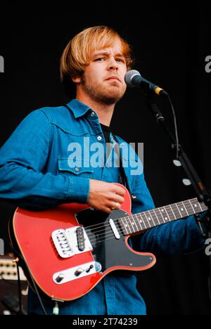 James Skelly - The Coral, V2010, Hylands Park, Chelmsford, Essex, Großbritannien - 21. August 2010 Stockfoto