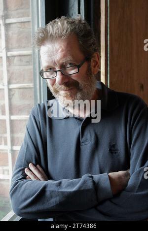 Tony Wilson oder Anthony H Wilson, Mitbegründer von Factory Records und dem Nachtclub Hacienda, fotografiert vor seinem Tod im Jahr 2007. News Pic Paul Burrows Stockfoto