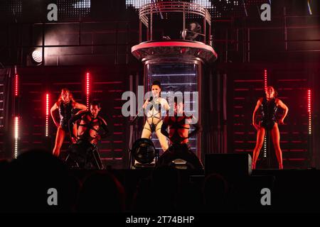 Mailand, Italien, 12. November 2023. RuPaul's Drag Race - Werq the World Tour live in Mailand, Italien. Credits: Maria Laura Arturi/Alamy Live News Stockfoto