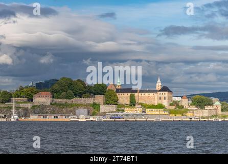 Ein Bild von der Festung Akershus. Stockfoto