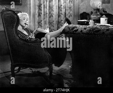 Dorothy Provine, am Set des Films The Bonnie Parker Story, American International Pictures, 1958 Stockfoto