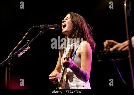 Mailand Italien 4. November 2023 Larkin Poe Musikkonzert im Fabrique Mailand © Roberto Finizio / Alamy Stockfoto