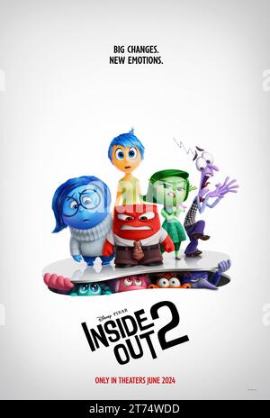 Poster „Inside Out“ 2 Stockfoto