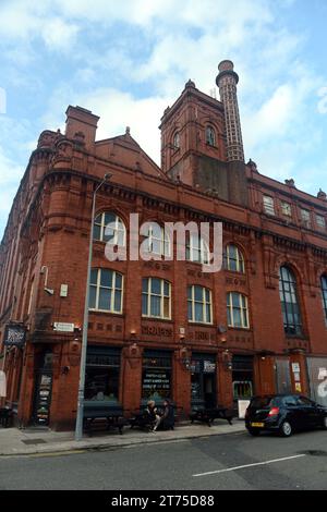 Liverpool, England, Großbritannien. Oktober 2023. 20231001: Die historische Higsons Brewery befindet sich in Liverpool, England. (Kreditbild: © Chuck Myers/ZUMA Press Wire) NUR REDAKTIONELLE VERWENDUNG! Nicht für kommerzielle ZWECKE! Stockfoto